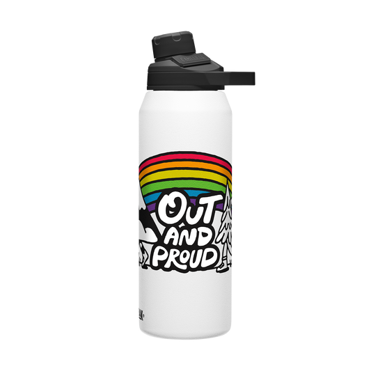 chute-mag-32-oz-water-bottle-insulated-stainless-steel-plus-cleanup-kit-pride-collection-limited-edition-l4 xhvxlhasbo